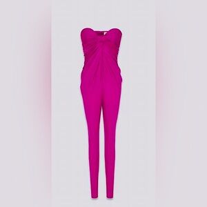 Saint Laurent PERFECT CONDITION BUSTIER CATSUIT, Size Small